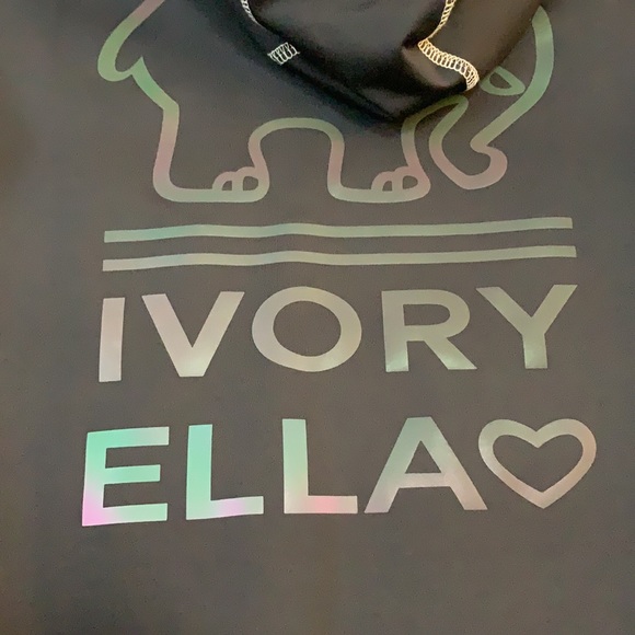 Ivory Ella S Black & White Zip Up Jacket Hooded - Picture 5 of 16